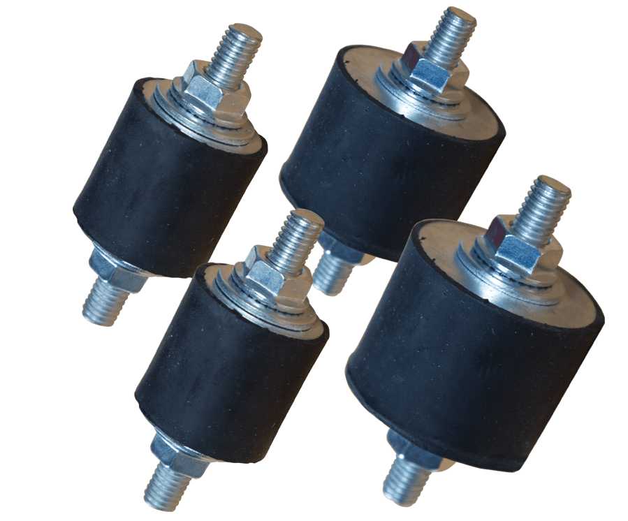 Grøntklima AS - Vibrasjonsdempere CL50/CL60 Galvanisert, 4pk