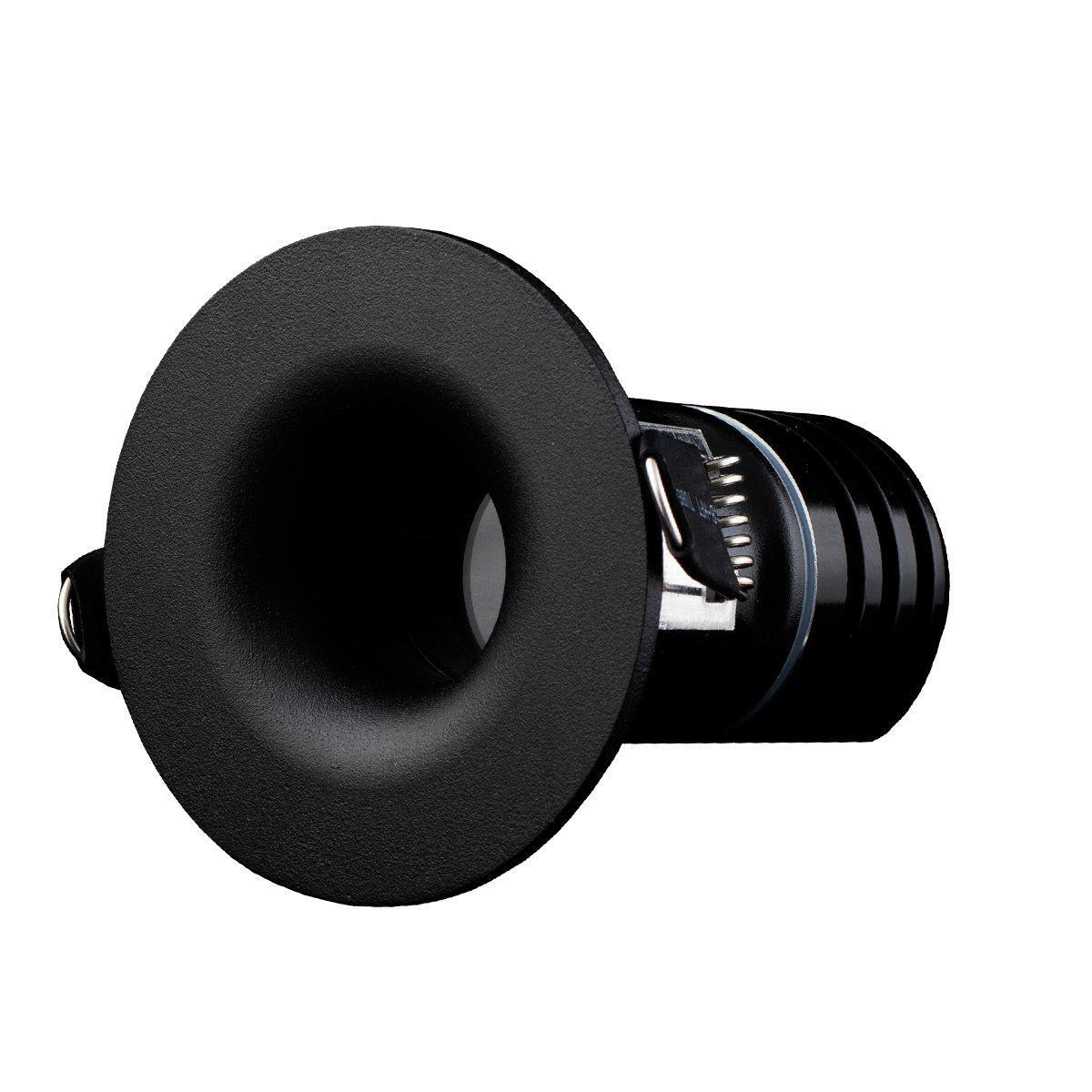 Sauna Entreprenør AS - SPOTLIGHT LED SAUNA BLACK SPOTLIGHT LED SAUNA BLACK