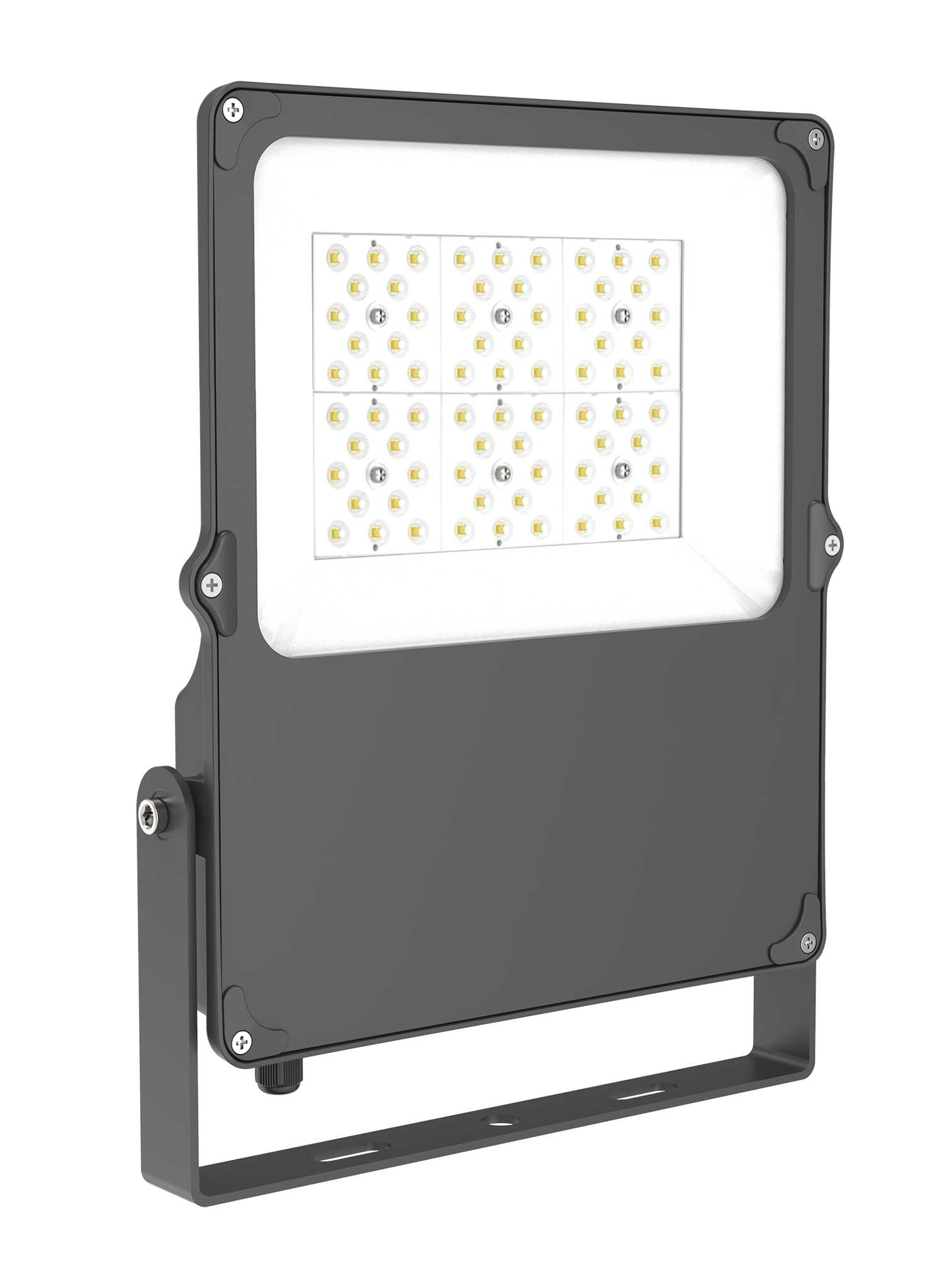 Aneta Lighting - NORTHERN floodlight 50W asym 50W, 4000K, IP66, 100.000t