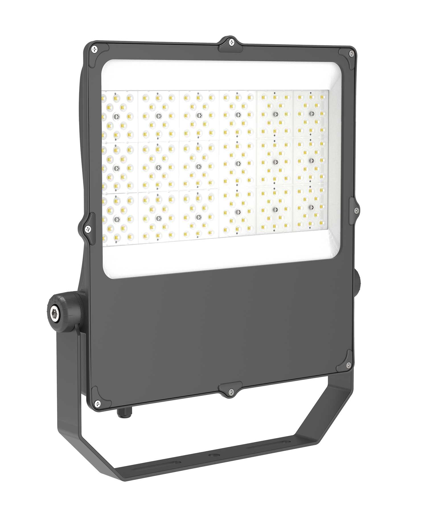 Aneta Lighting - NORTHERN floodlight 150W asym 150W, 4000K, IP66, 100.000t