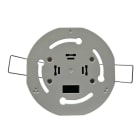 Carlo Gavazzi - Sokkel for PIR sensor SxQxxx sørger for innfelt montasje.