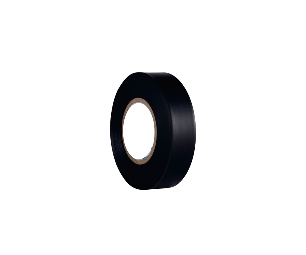 TradeForce - TAPE 19MM 20 MTR. SVART PVC T