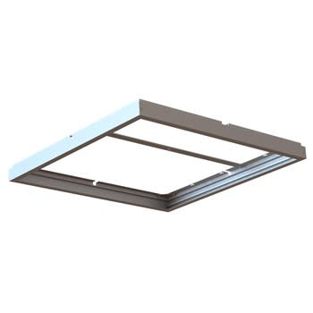 SG Armaturen - LED PANEL SENSE RAMME UTENPÅLIGGENDE MONT 60x60CM