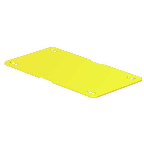 Weidmueller - SFX 30x60mm Gul kabelmerker til MultiMark, rull a 300