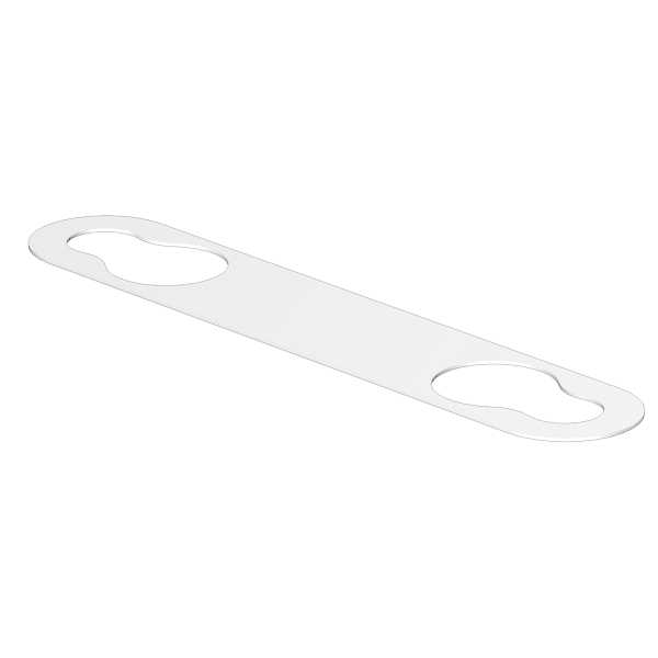 Weidmueller - Lukkede ledningsmerker 32x10mm Hvit for Multimark. Rull a 2000 merker