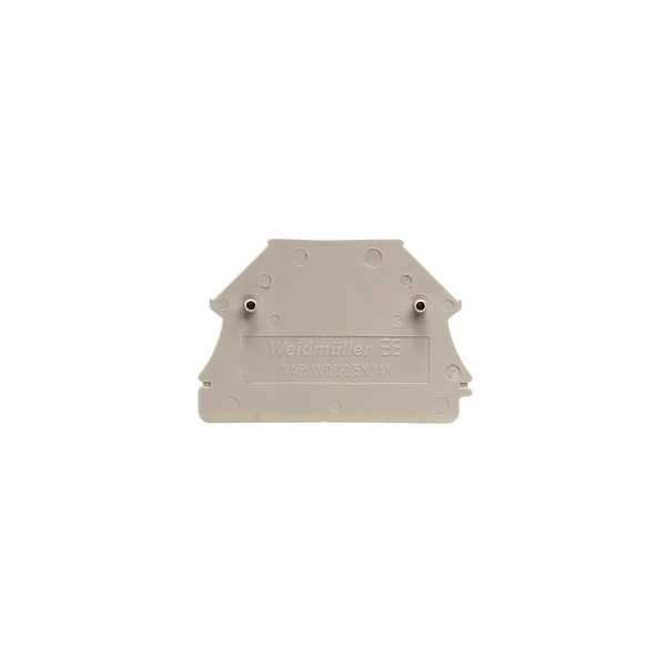 Weidmueller - ENDEPLATE WAP 2,5N  FOR WDU 2,5N NR 106000