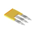Weidmueller - Lask / link for Rekkeklemme, Ant. poler: 3 For standard klemme: ZDU 4..., ZDK 4/S..., ZEI 16, For