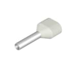 Weidmueller - ENDEHYLSE DOBBEL H 0.75/15 HVIT POSE A 500