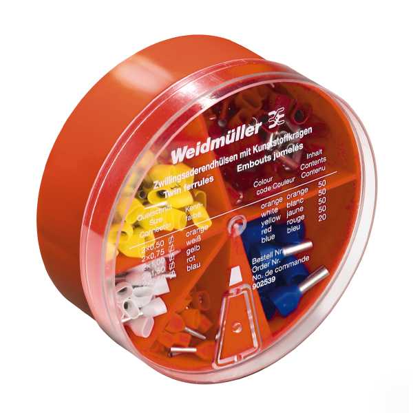 Weidmueller - CRIMP ENDEHYLSEBOKS TWIN