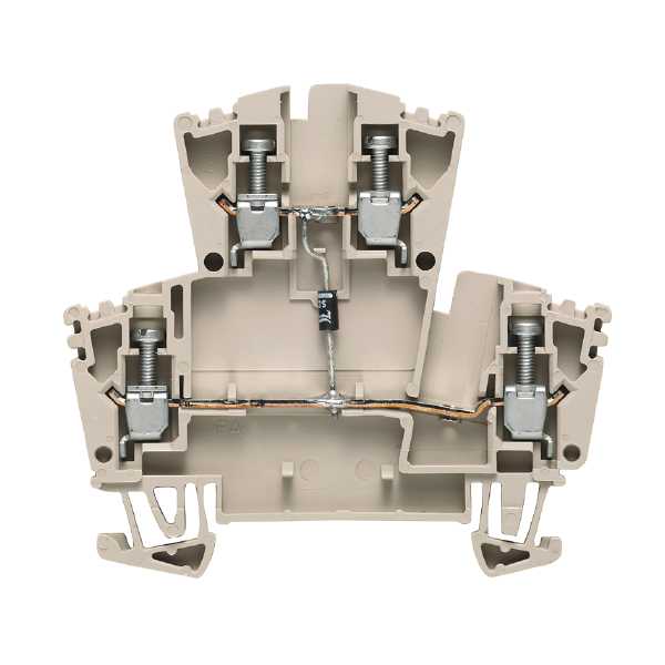 Weidmueller - WDK 2,5/D/2, DIODE 1N4007/1A