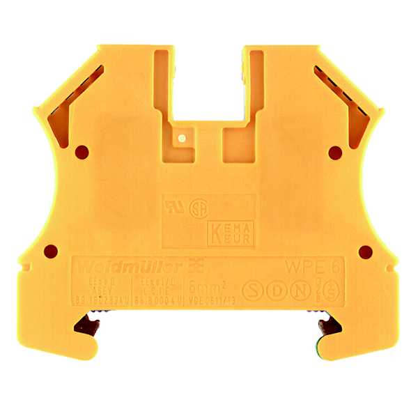 Weidmueller - JORDKLEMME  WPE 6  NR.101020
