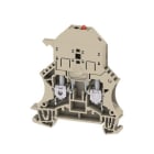 Weidmueller - SIKRINGSKLEMME M/LED WSI 6/LD 10-36V AC/DC NR 101130