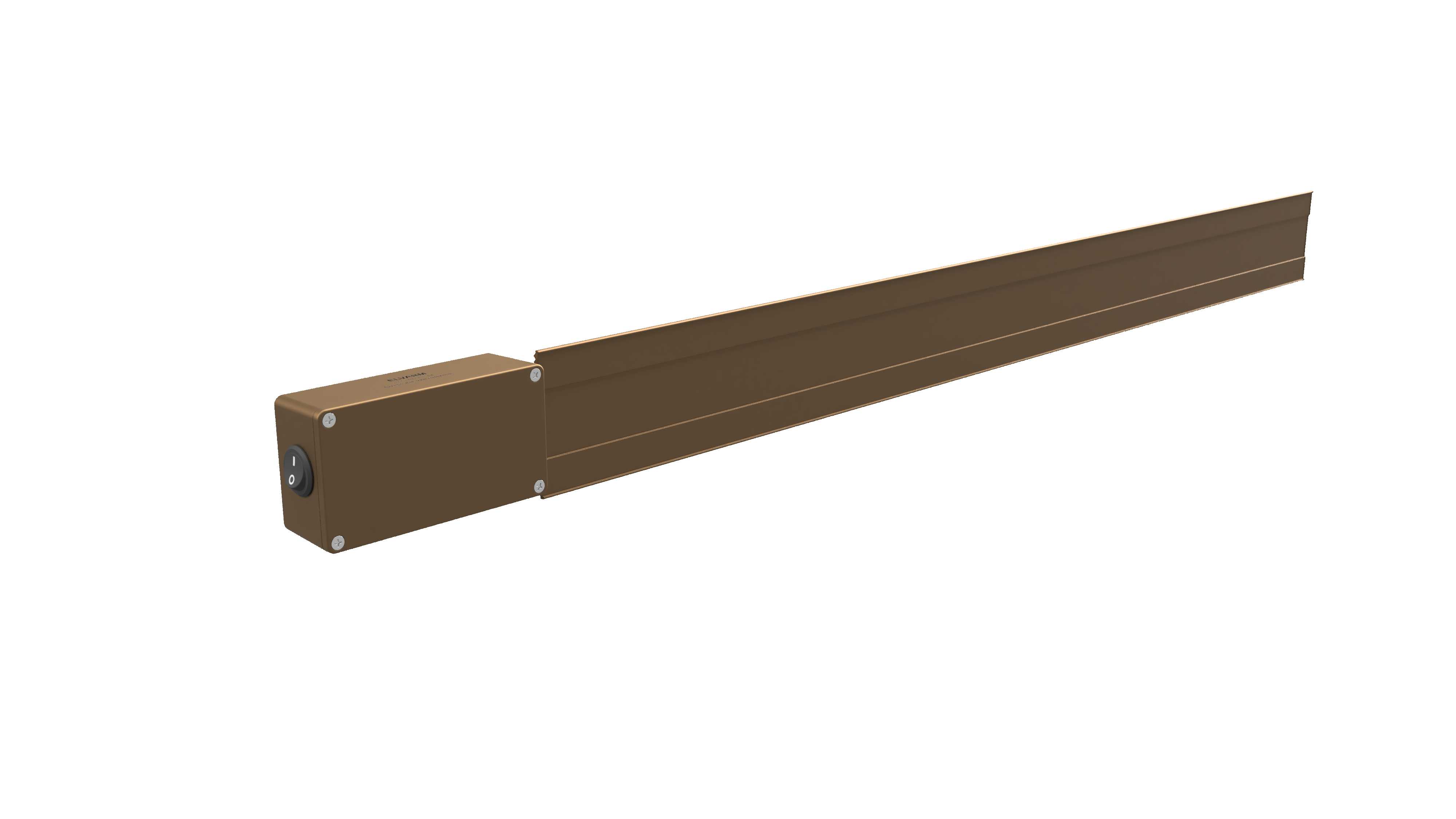 Elvarm - FX175k VARMELIST 435W,265CM BRONSE