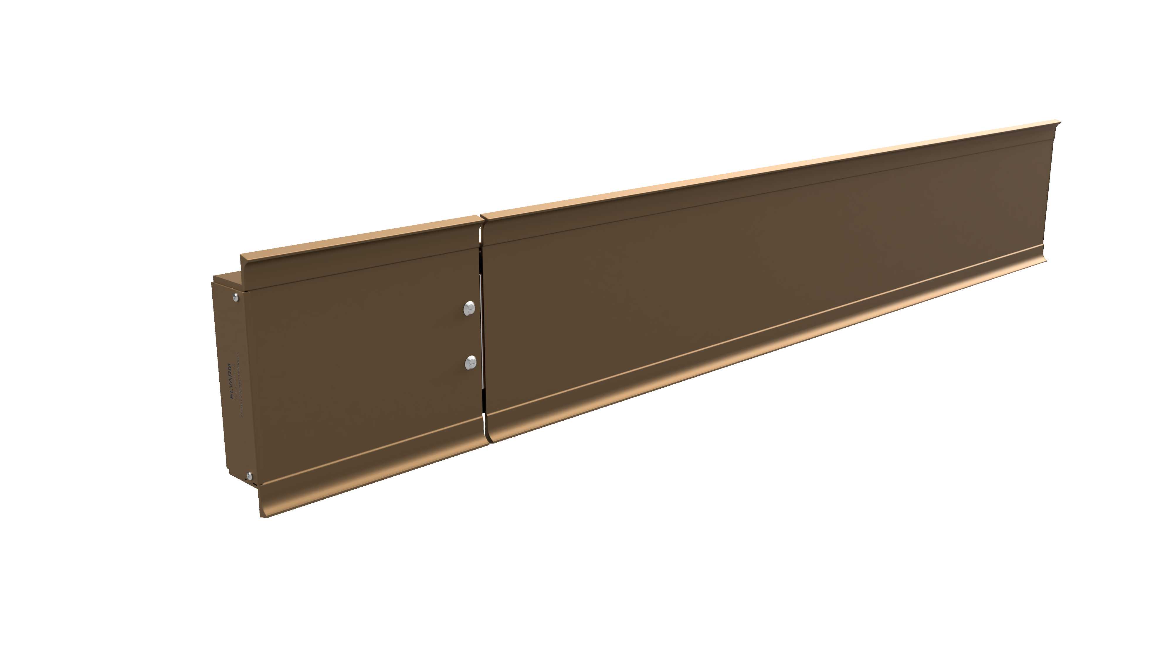 Elvarm - FX400k VARMELIST 1400W 415CM BRONSE