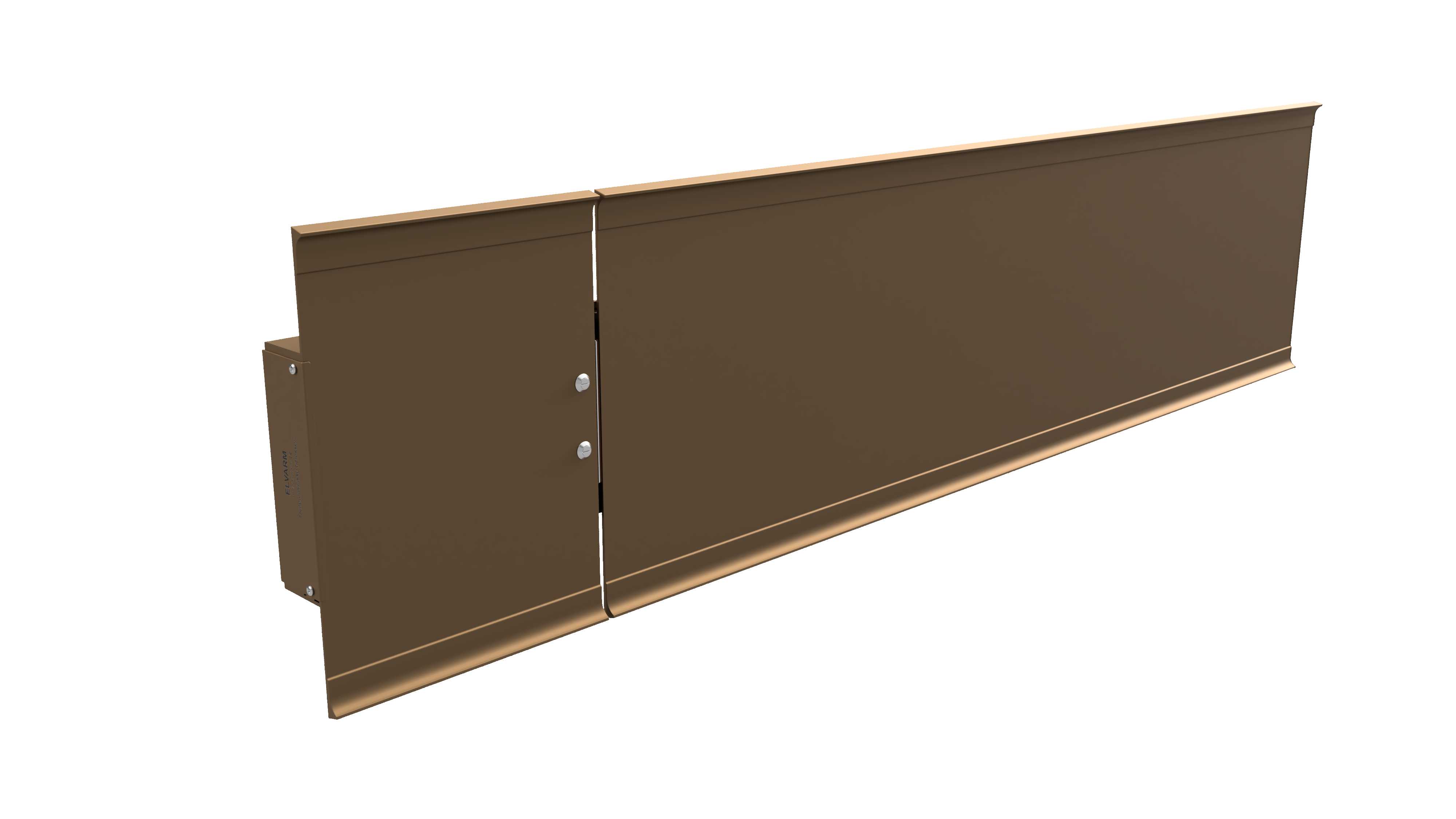 Elvarm - FX500k VARMELIST 1000W, 215CM BRONSE