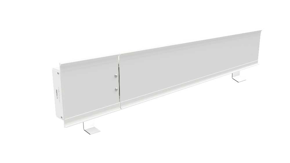 Elvarm - Gulvbrakett FX400 FX400 Hvit gulvbrakett