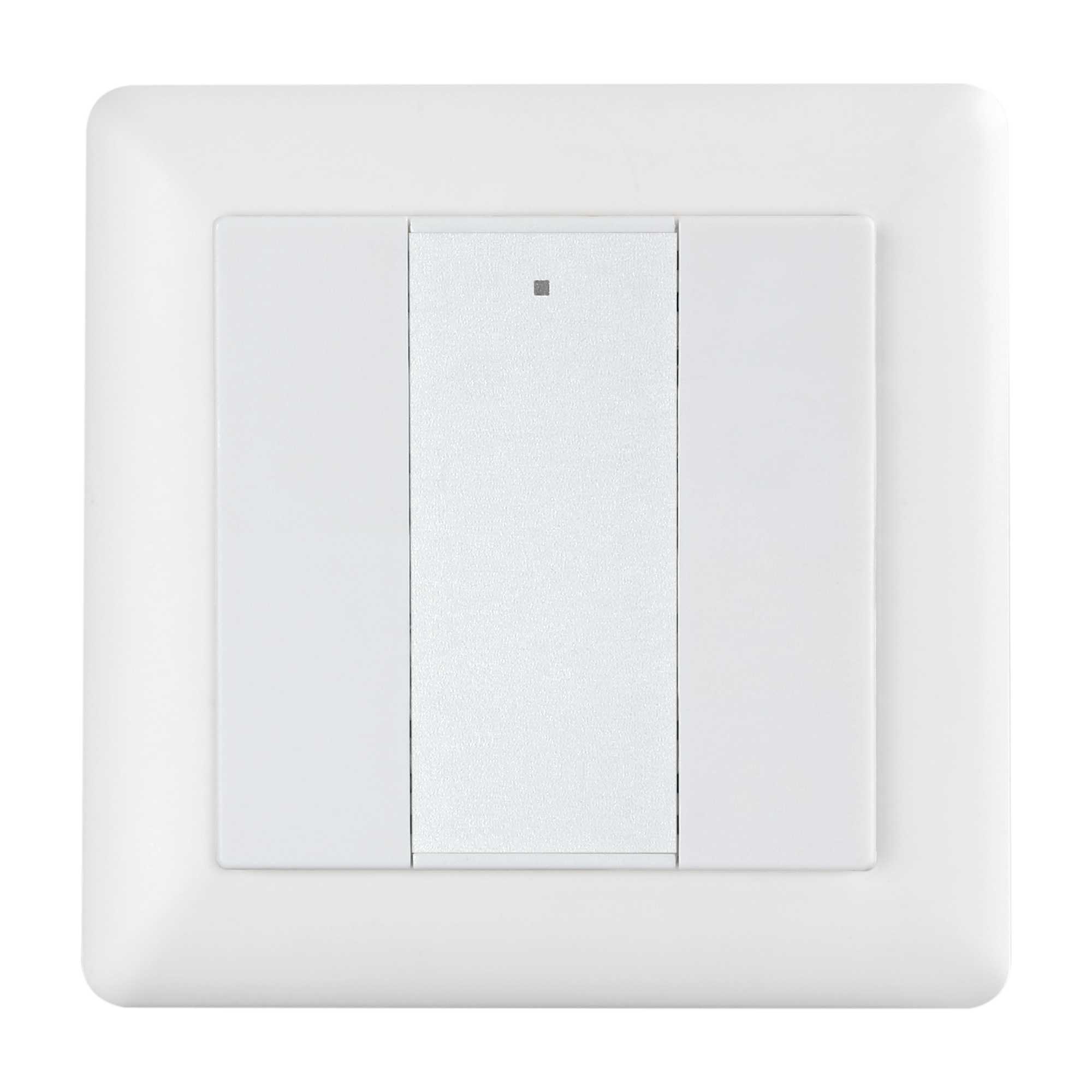 Heimgard Technologies AS - Trådløst Bryterpanel 2 Knapper Hvit