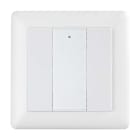Heimgard Technologies AS - Trådløst Bryterpanel 2 Knapper Hvit