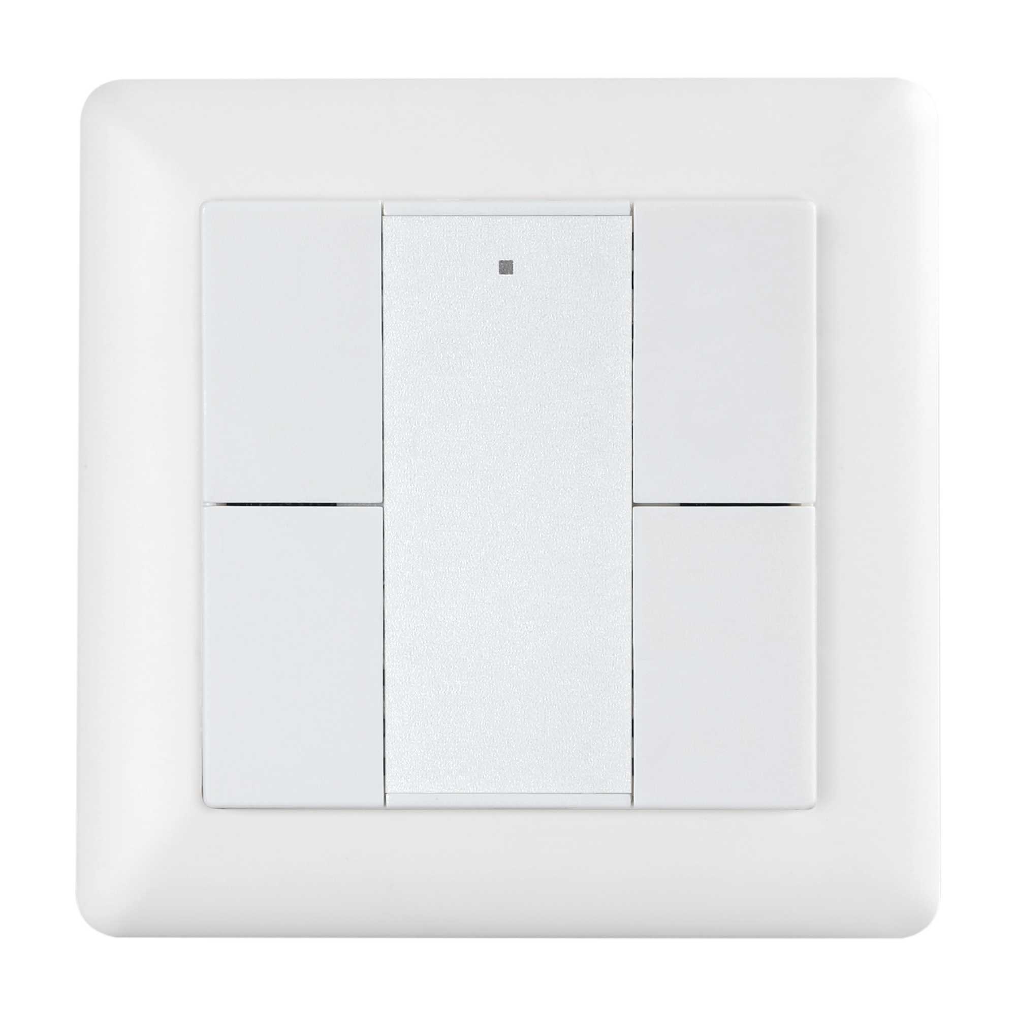 Heimgard Technologies AS - Trådløst Bryterpanel 4 Knapper Hvit