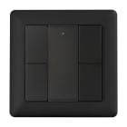Heimgard Technologies AS - Trådløst Bryterpanel 4 Knapper Svart