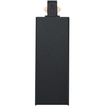 Zip 230V ende tilkobling sort