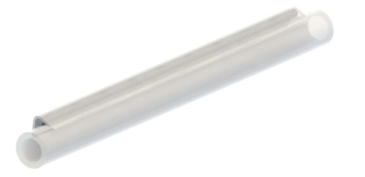 Centex - Skjøtehylse 61mm gjennomsiktig