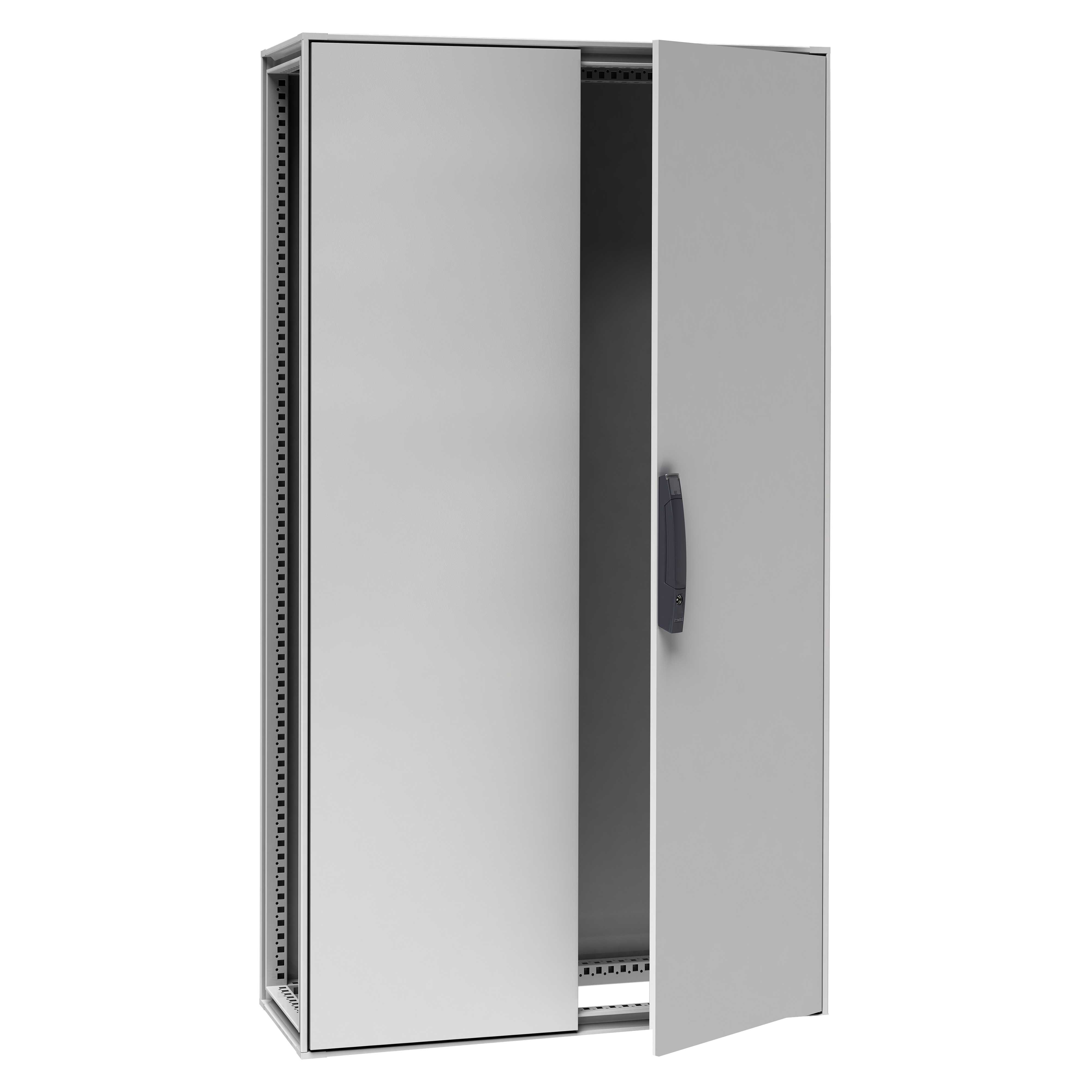 Schneider Electric - Spacial SF - Gulvskap med monteringsplate - montert - 2000x1600x400 mm