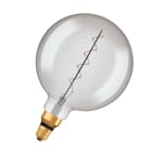 Ledvance - LEDpære intage 1906 CL Globe200 FIL SMOKE 10 4,8W/818 150lm E27 DIM