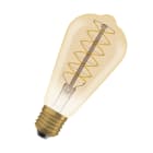 Ledvance - LEDpære Vintage 1906 CL Edison FIL GOLD 37 4,8W/822 420lm E27 DIM