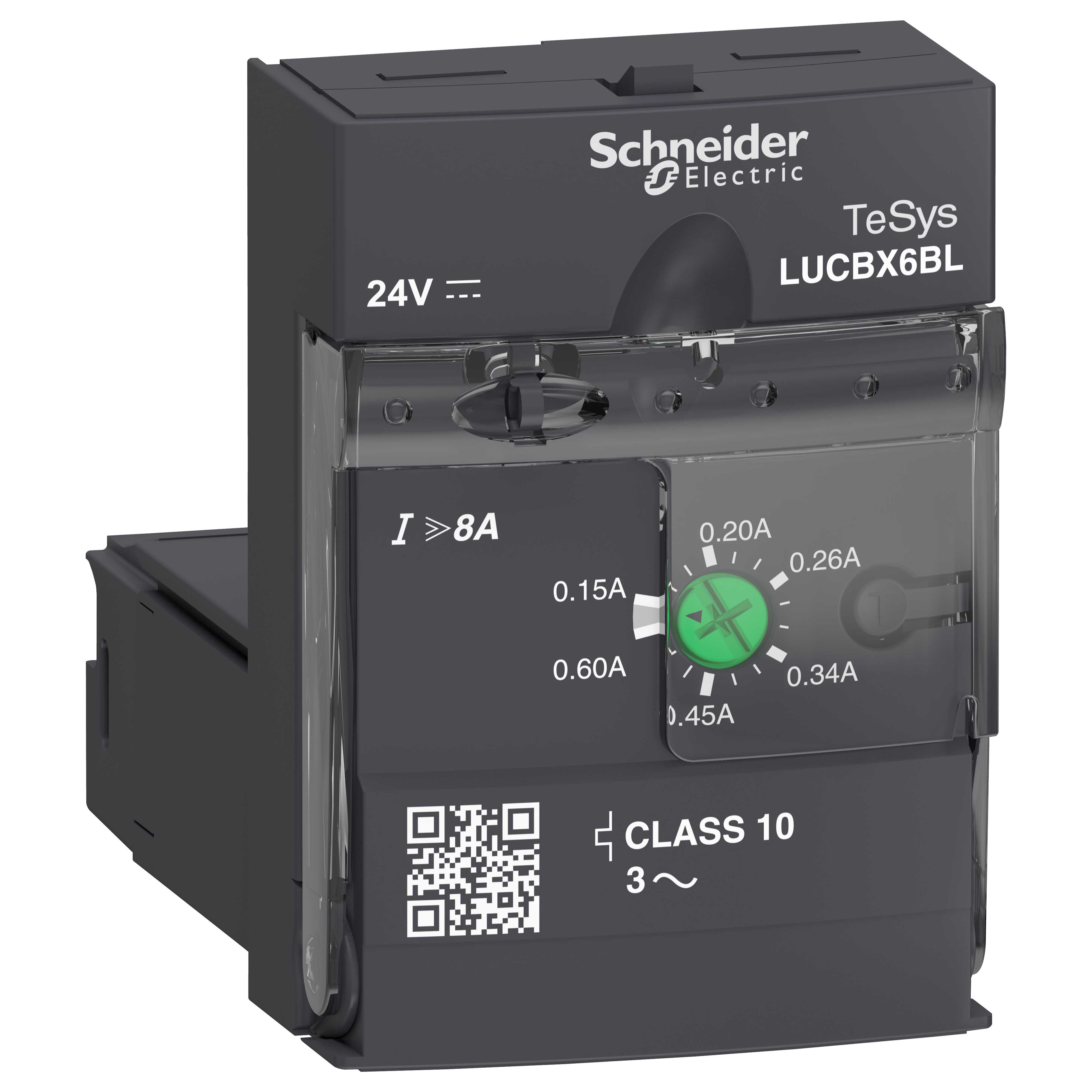 Schneider Electric - LUCBX6BL Vern U Adv 0,15-0,6A 24VDC