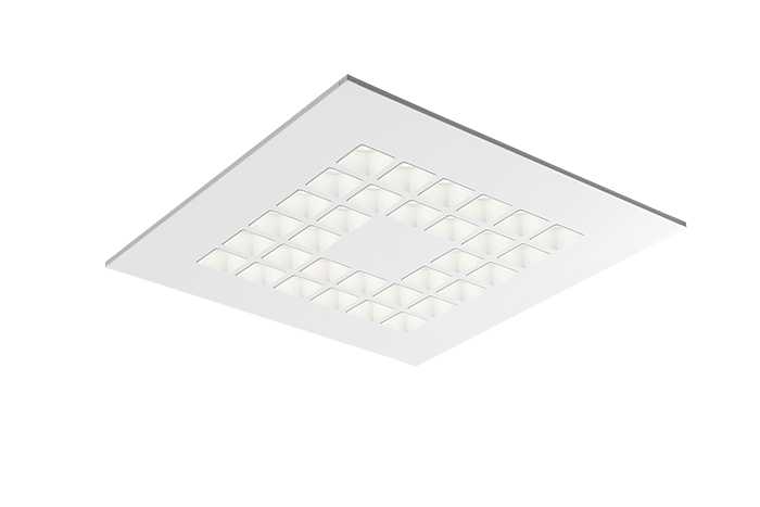 Glamox - C77-R600x600 WH 5000 DALI 830 LI SM