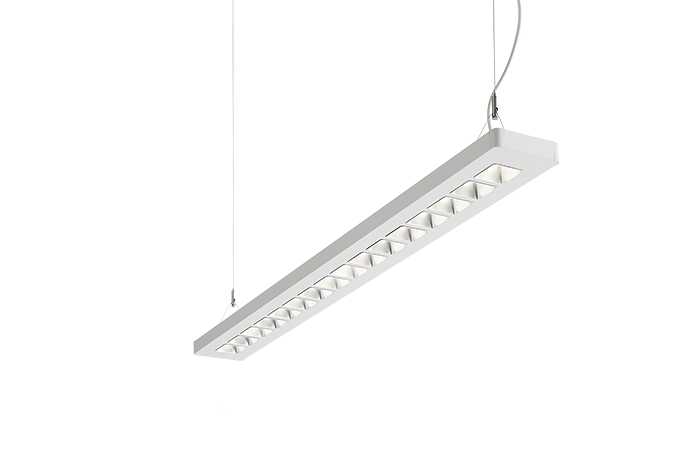 Glamox - C77-P125x1200 WH 30/70 4000  DALI 830 PRE C2.5 SM