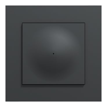 ELKO - ELKO SMART - Trykknapp dimmer - Plus Sort - min 0W med valgfri nøytral, 7W uten - max 200W
