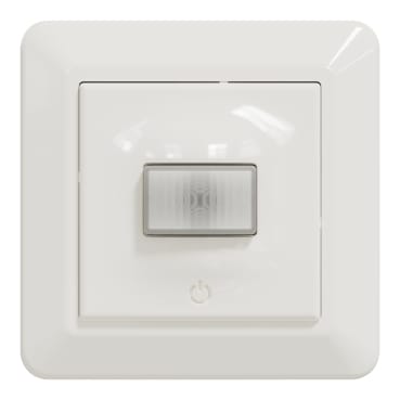 ELKO - ELKO SMART - PIR med trykk dimmer - RS Renhvit - min 0W med valgfri nøytral, 7W uten - max 200W