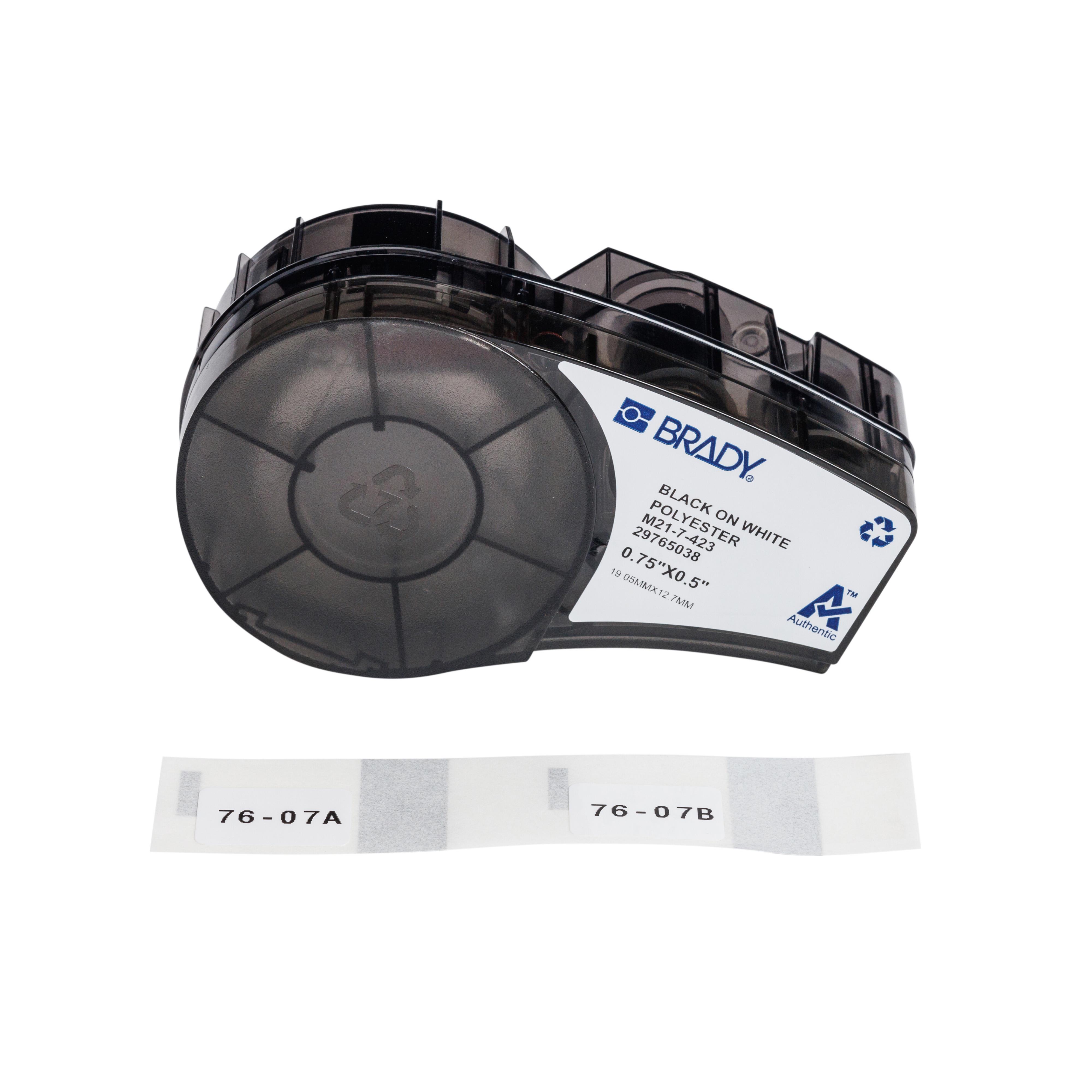 Lapp Norway - M210 Poly. 19,05x12,7mm Sort/