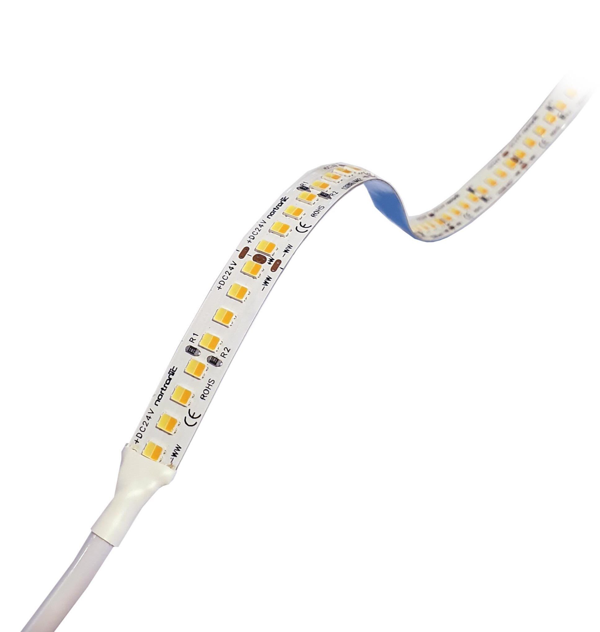 Nortronic - LEDstrip TW 24V 16W 2000lm 5m
