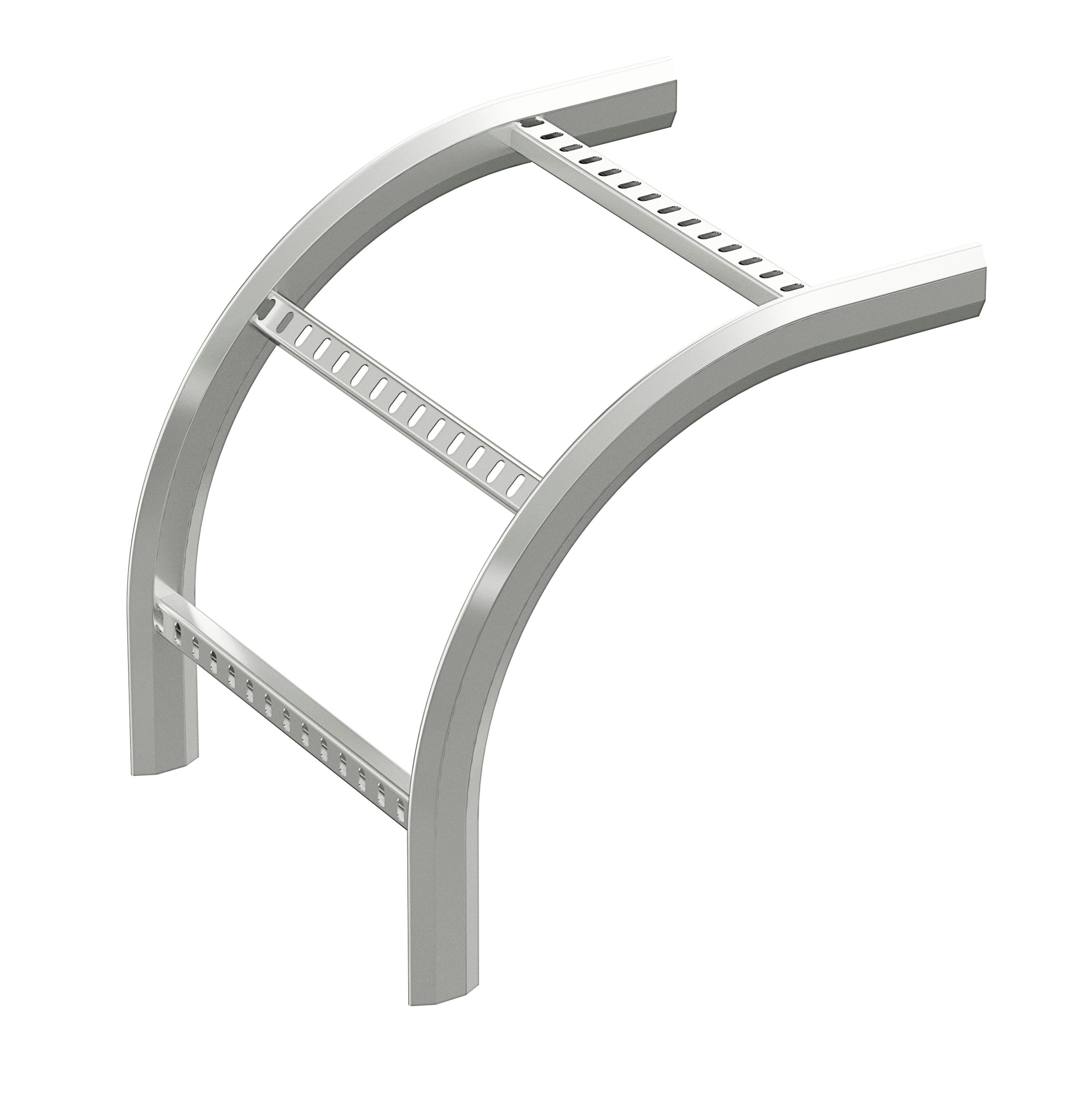 Wibe - VERTIKALBØY 18, 600MM, WIBE, FZV, VARMFORSINKET