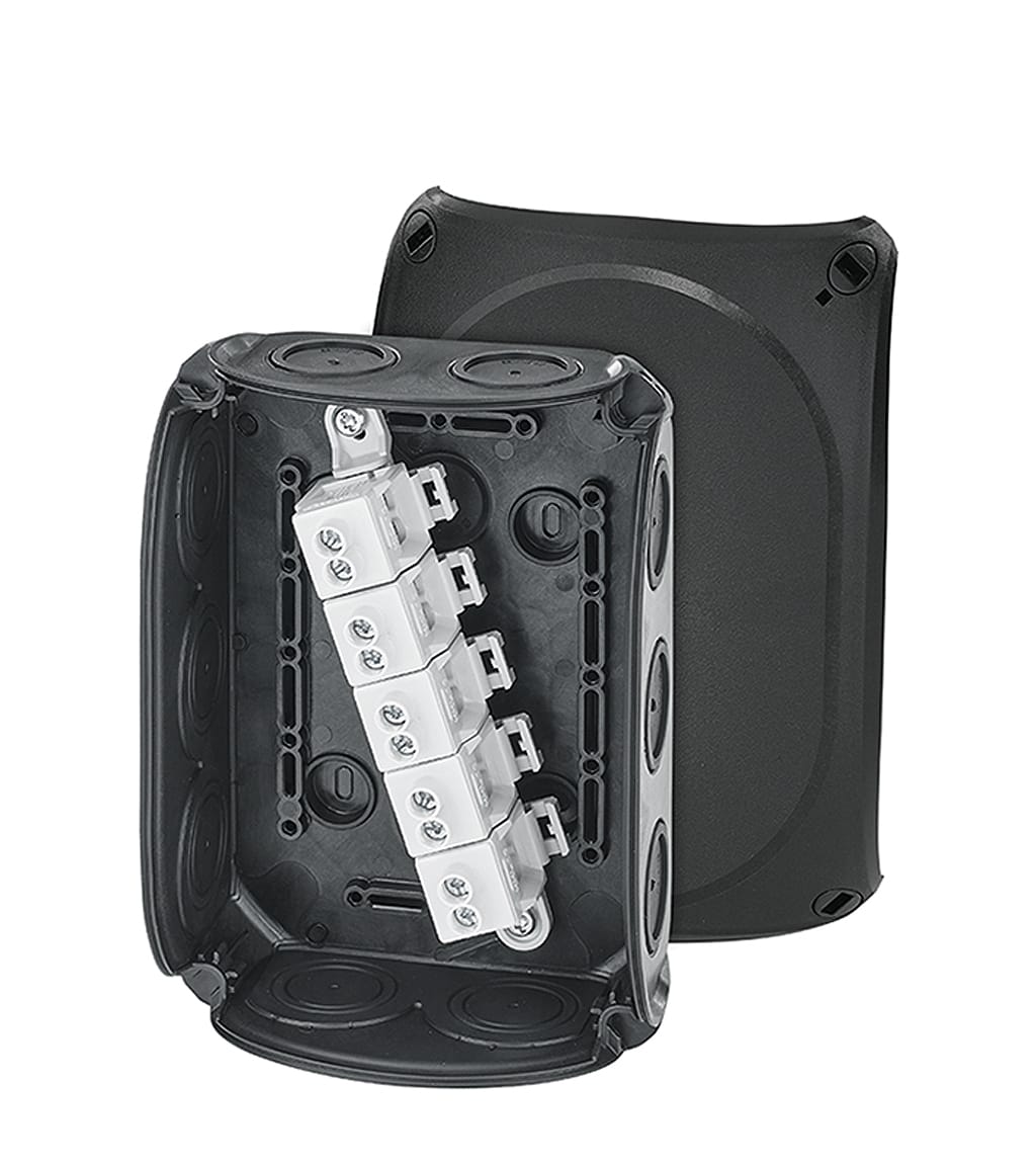 HellermanTyton - Koblingsboks DK 1010 B 10mm²