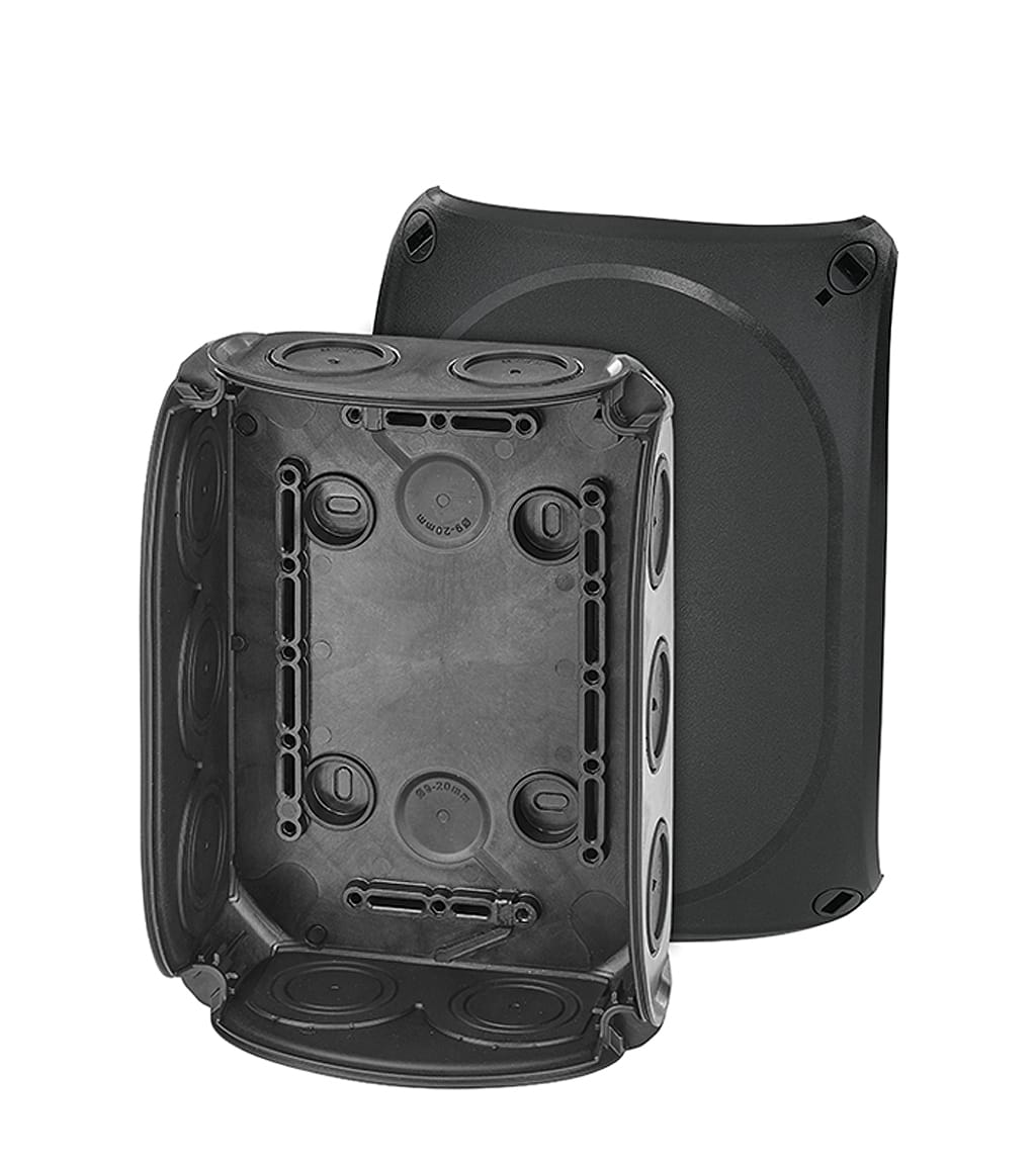 HellermanTyton - Koblingsboks DK 1000 B tom 10