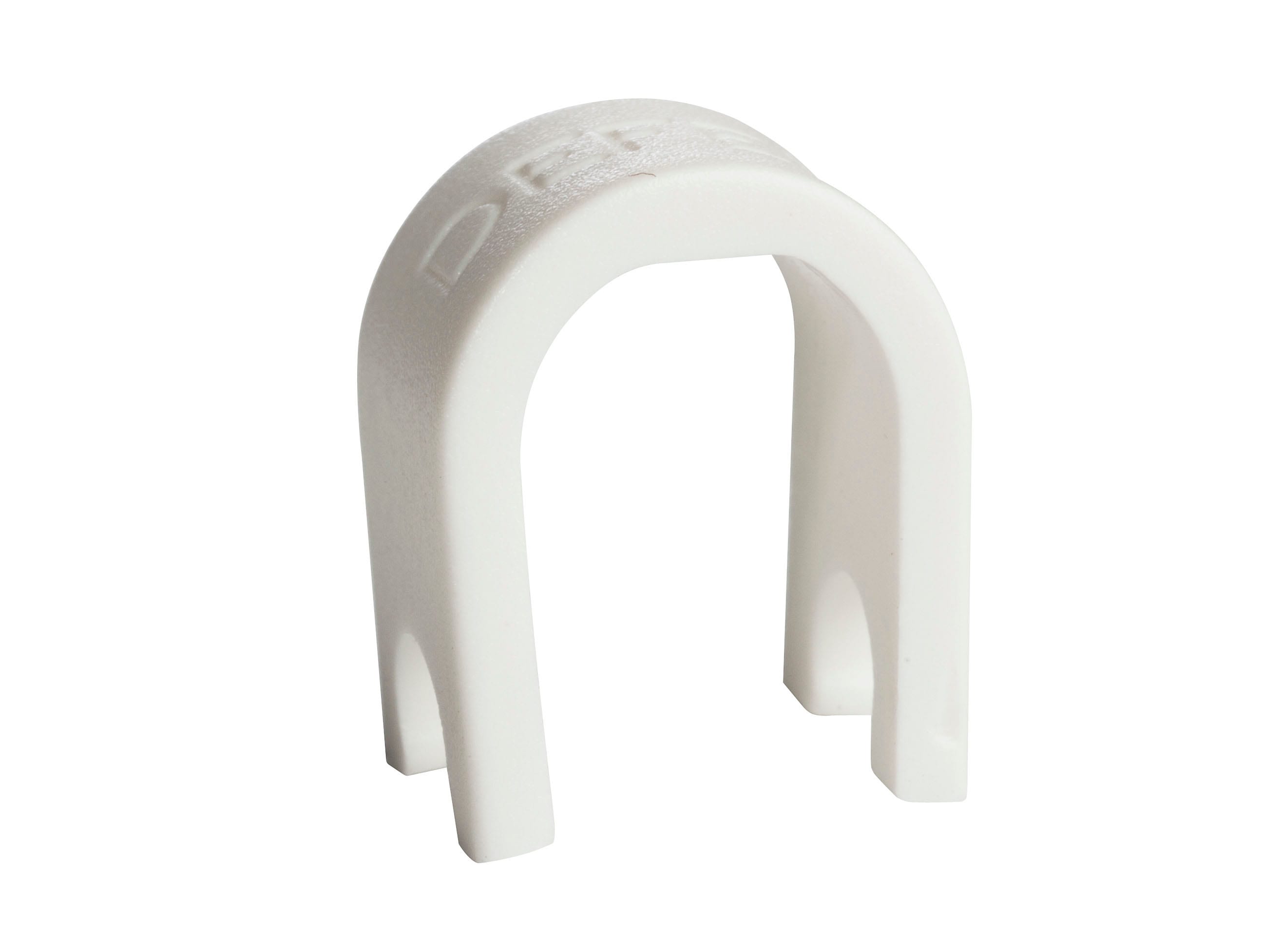 Wibe - B16-10, Kabelklips hvit , ø10mm, Wibe (100stk)