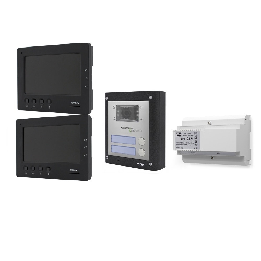 Videx - Videx Komplett Video porttele Komplett Video porttelefon ki