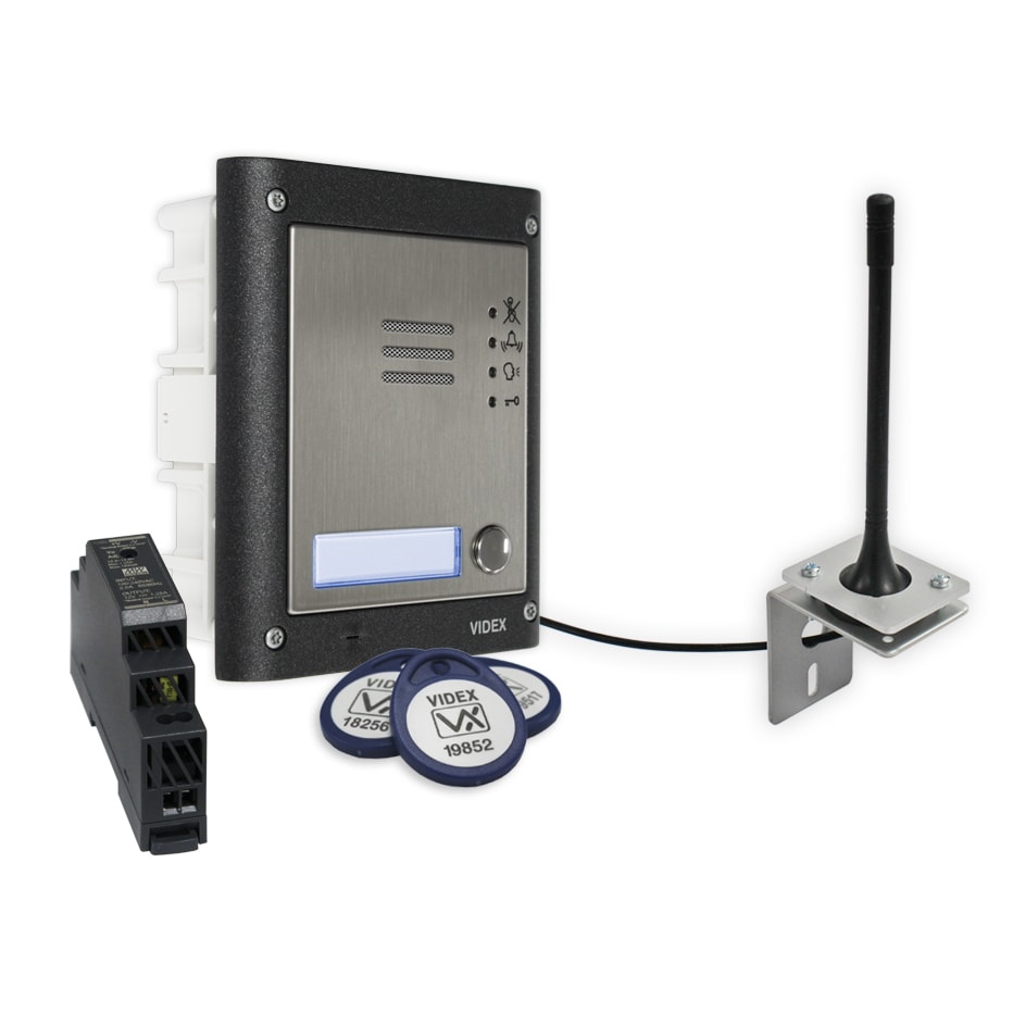 Videx - Videx GSM PRO kit med 1 knapp Videx GSM PRO kit med 1 knapp