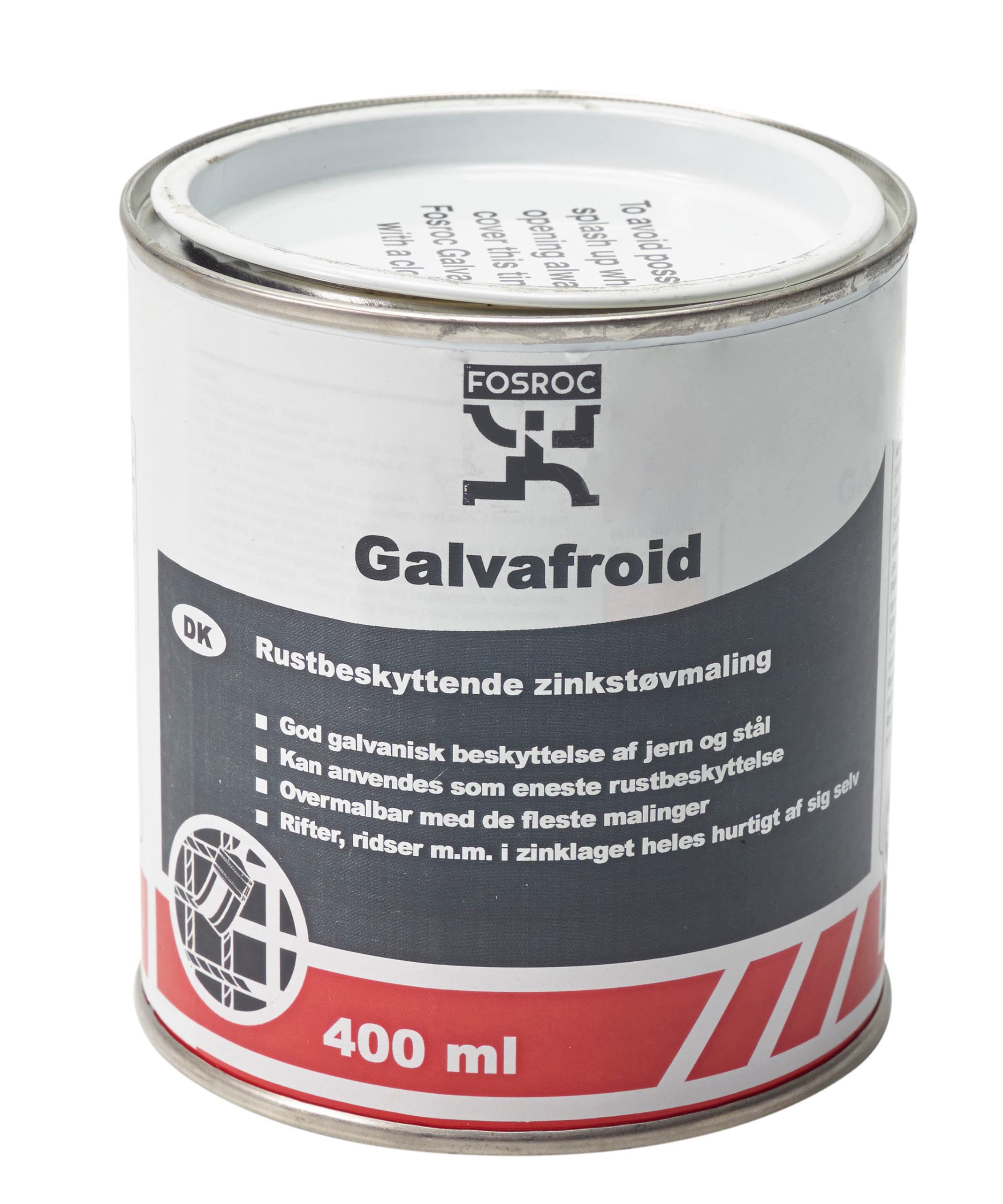 Wibe - GALVAFROID, 0,3LITER, WIBE GRÅ ANTI RUST LAKK