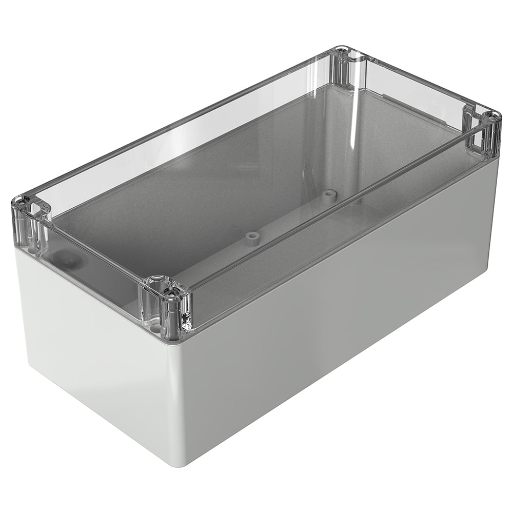 Rose-Elektrotechnik GMBH - Polykarbonat kapsling med klart lokk 120x240x100mm