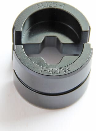 Melbye - Pressbakke 25mm² kabelsko med