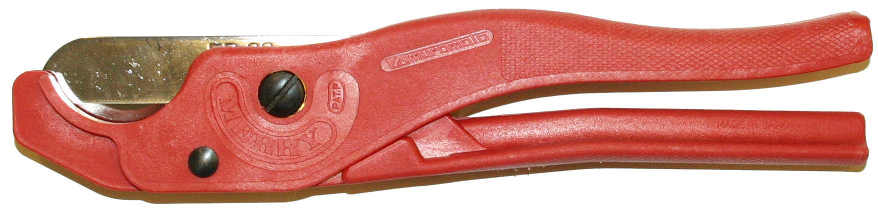 Abiko - Kanalsaks for rør av nylon og polyamid.. Klipper opp til Ø=38mm. Lengde: 220mm Vekt: 145 gram