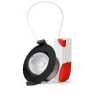 Unilamp - Gyro Eco 2700 Sort singlepakket Iso/Inne/Ute