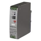 Carlo Gavazzi - Strømforsyning 230VAC/12VDC 120W/10A m/Rele. For DIN-skinne montasje og skrutilkobling.