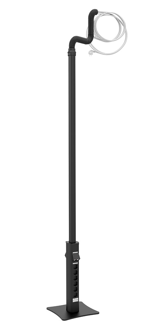MP Bolagen - Grenstav MP-Duo 2100mm Sort MP-U600SV