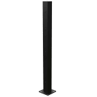 Q-Light - ONEPOLE Base 1500 RAL9005 Ladestolpe til elbillader uni